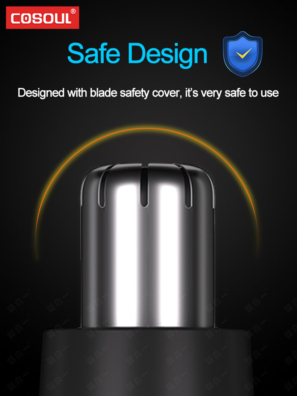 Rechargeable Nose Hair Trimmer for Men and Women