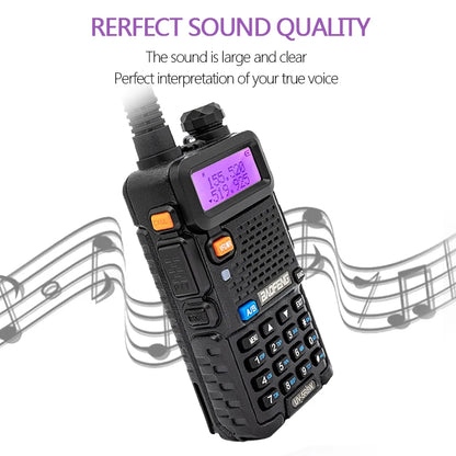 1/2PCS BaoFeng UV-5R 8W Tri-Power Walkie Talkie