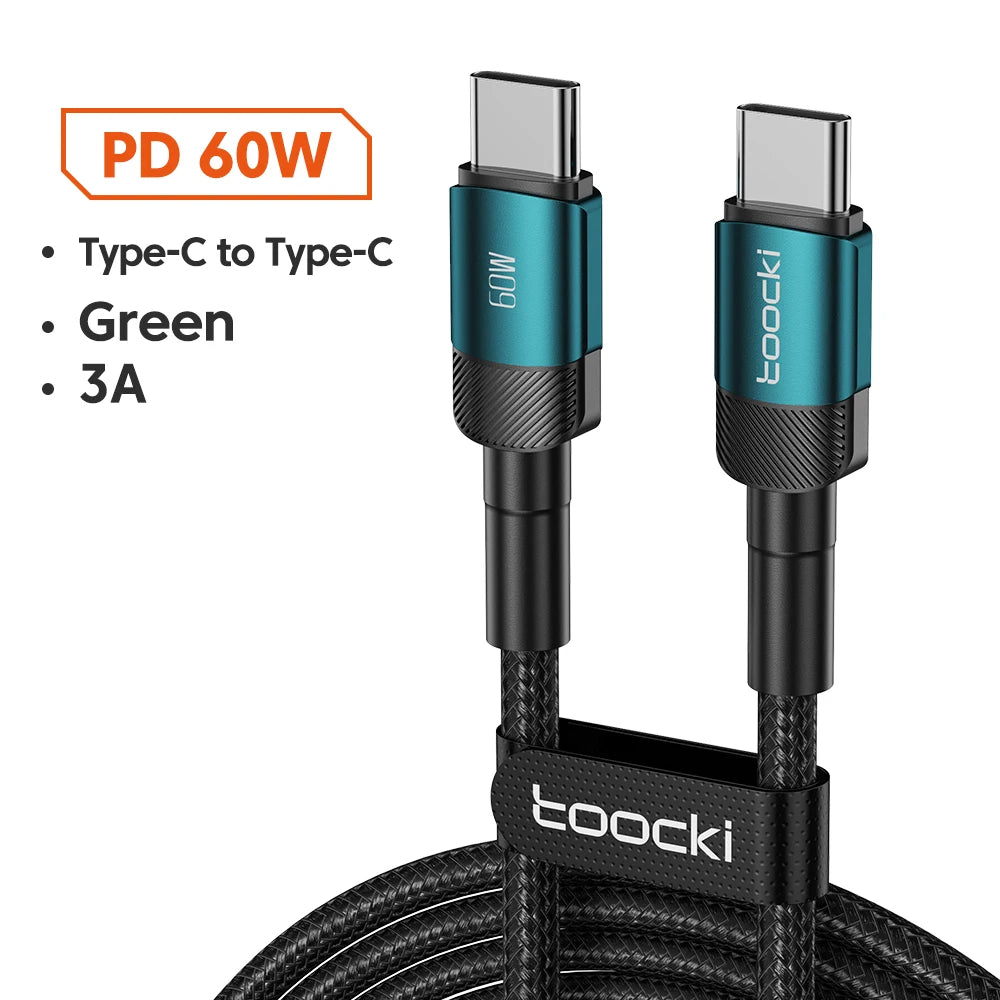 Toocki 100W Type C to USB C Cable