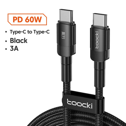 Toocki 100W Type C to USB C Cable
