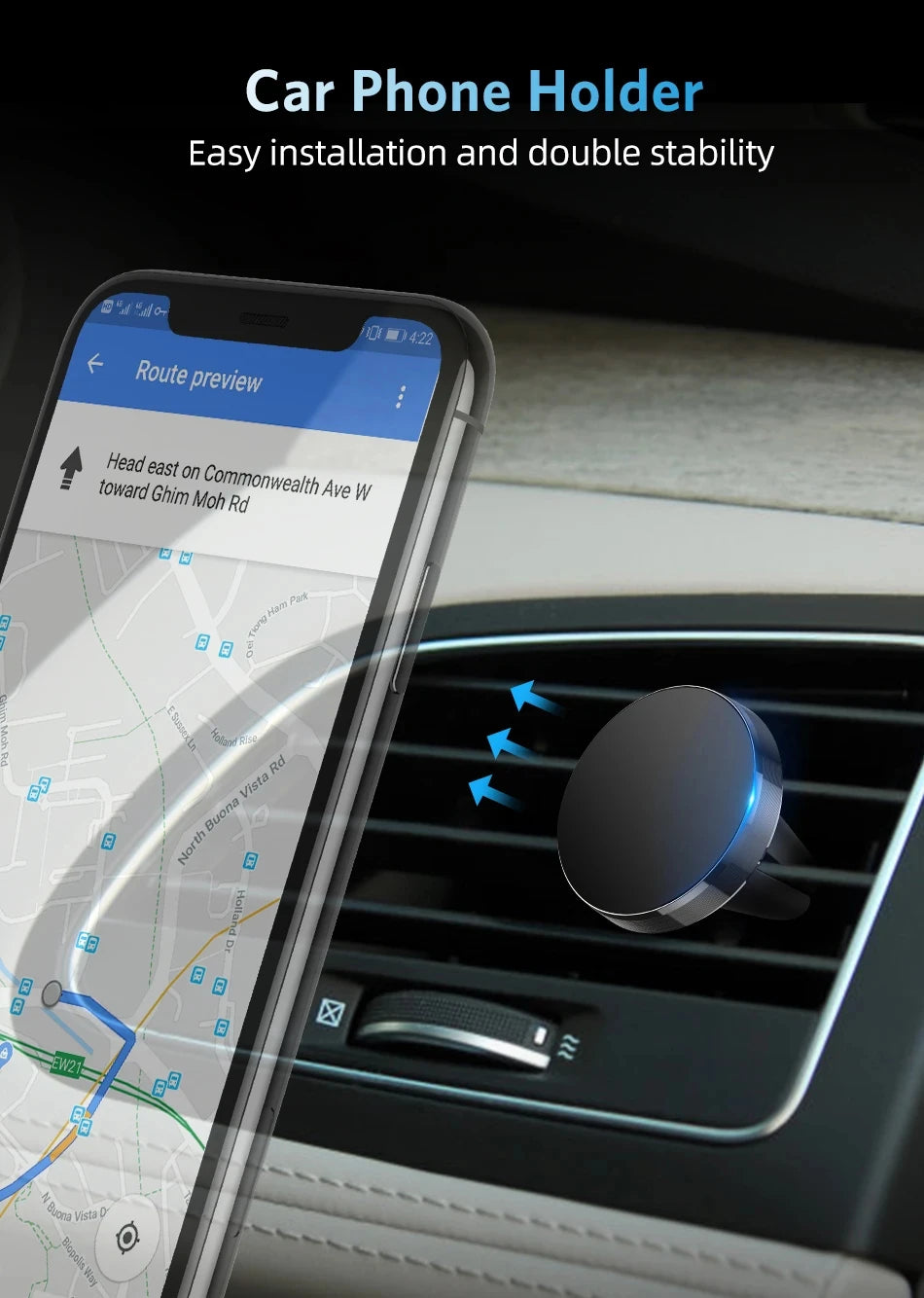 Strong Magnetic Car Phone Holder