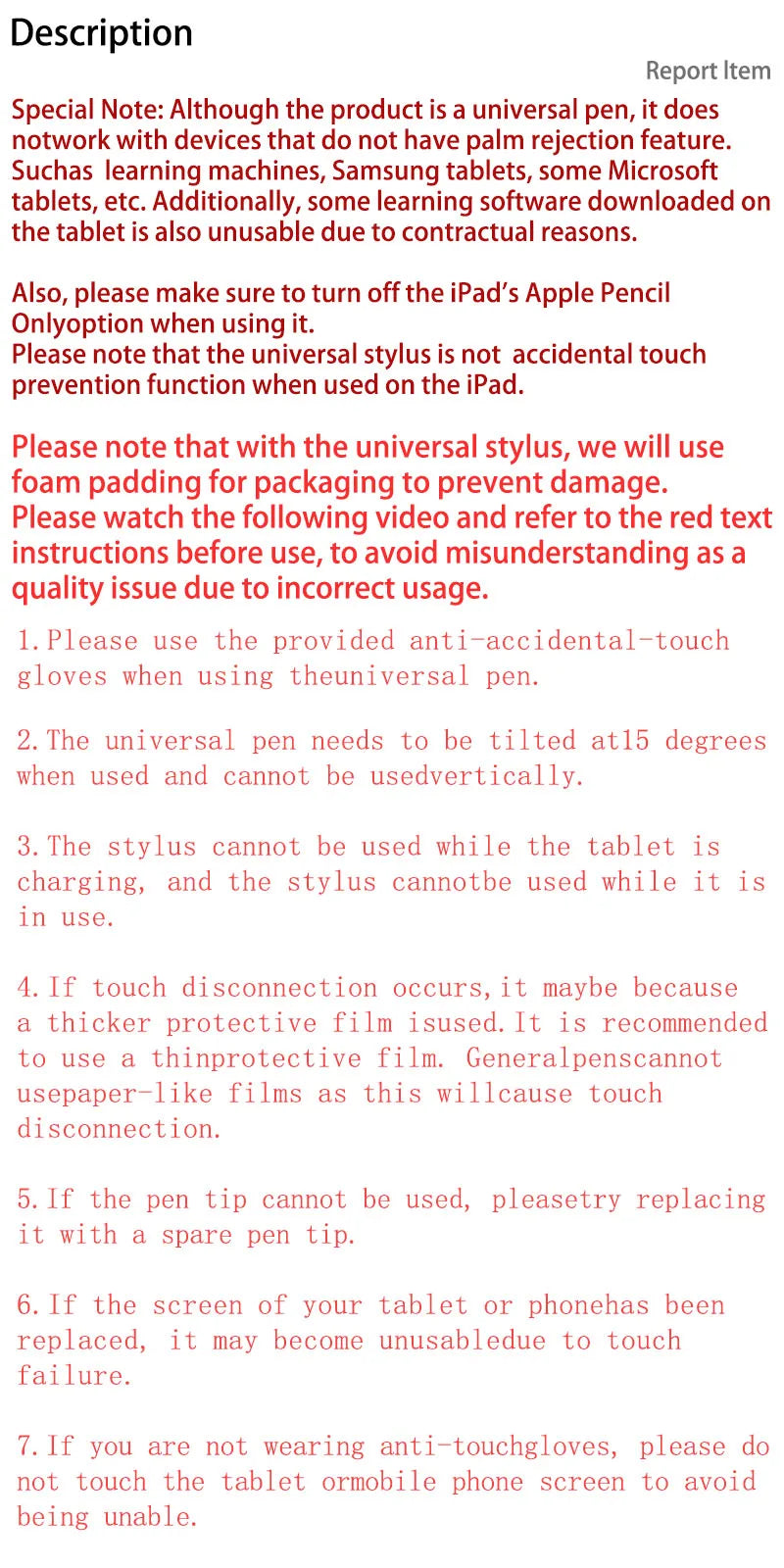 Universal Stylus Pen