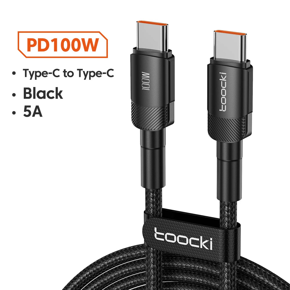 Toocki 100W Type C to USB C Cable