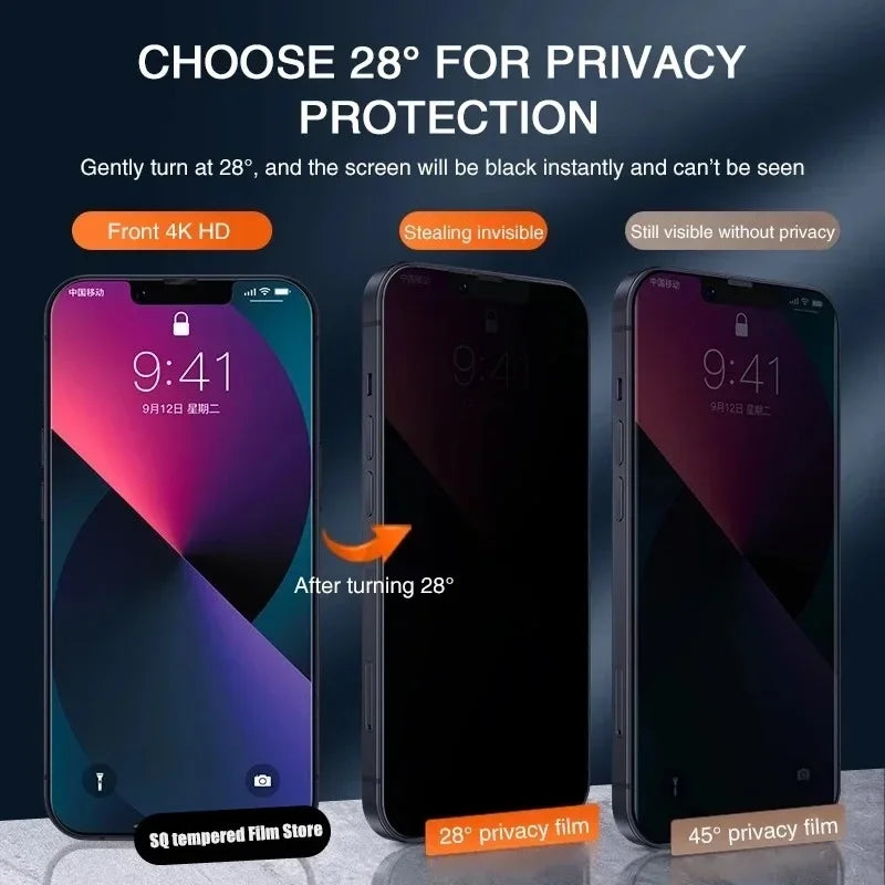Privacy Screen Protector for iPhone