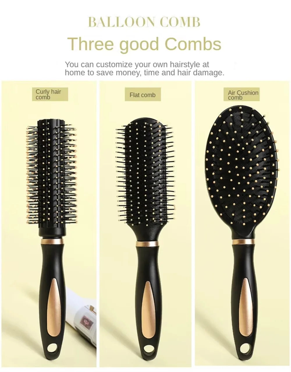 Professional Hair Brush Large Hairdressing