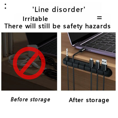 Adhesive Cable Holder Clips