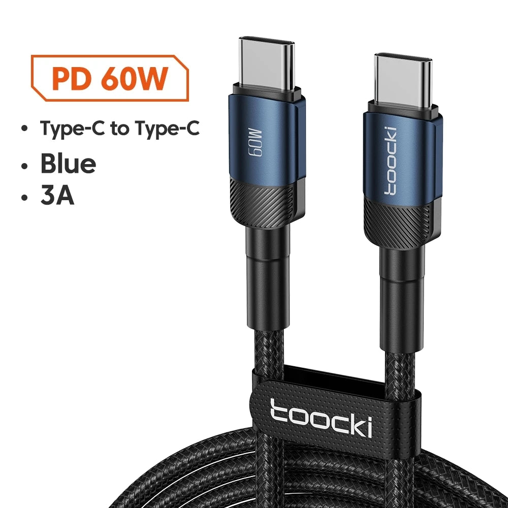 Toocki 100W Type C to USB C Cable