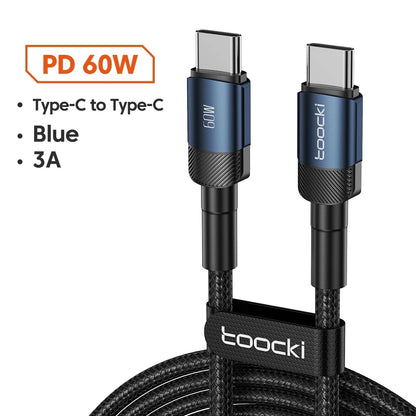 Toocki 100W Type C to USB C Cable