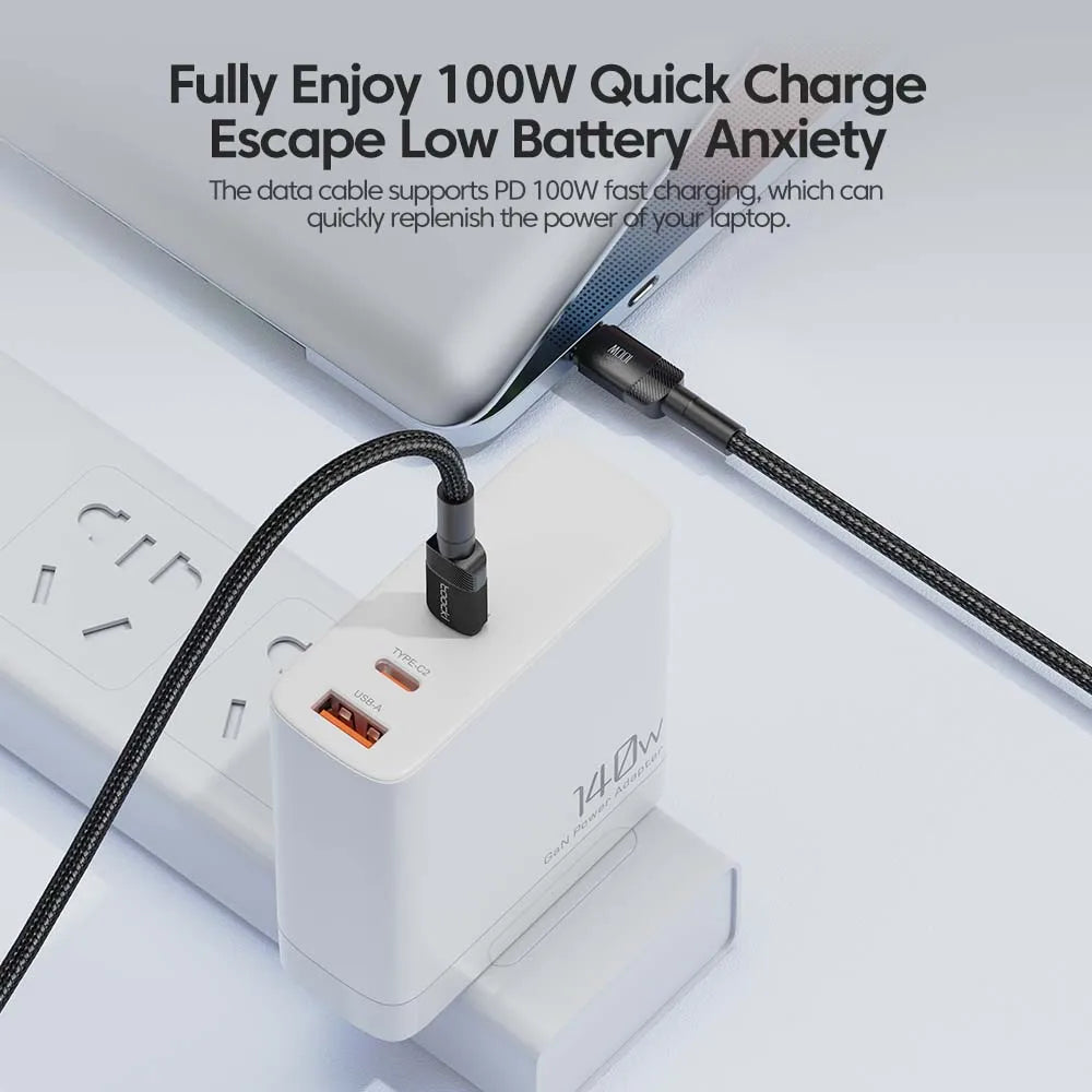 Toocki 100W Type C to USB C Cable