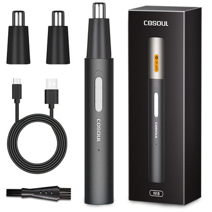 Rechargeable Nose Hair Trimmer for Men and Women